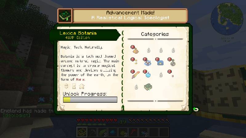 Скриншот мода Advancement Plaques [Neo/Forge] #890