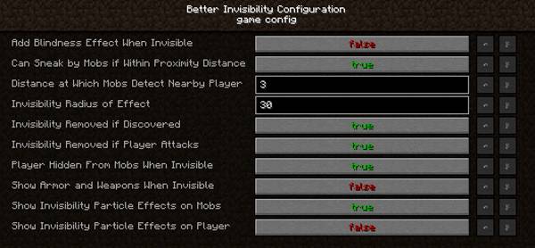 Скриншот мода Better Invisibility #4483