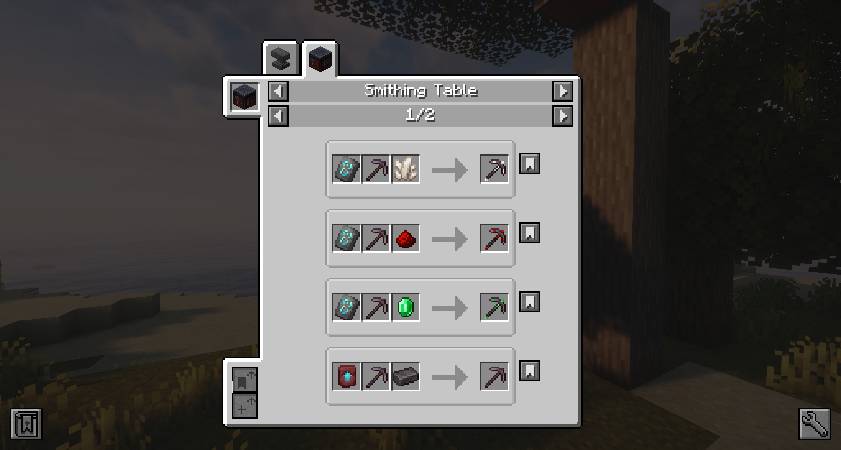 Скриншот мода Better Pickaxe Trims #4281