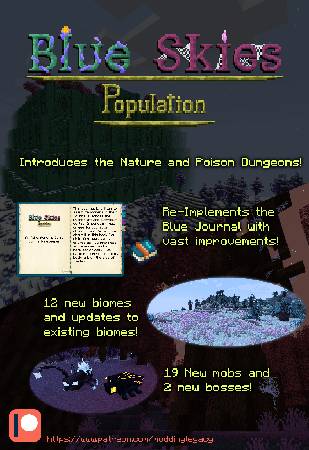 Скриншот мода Blue Skies #844