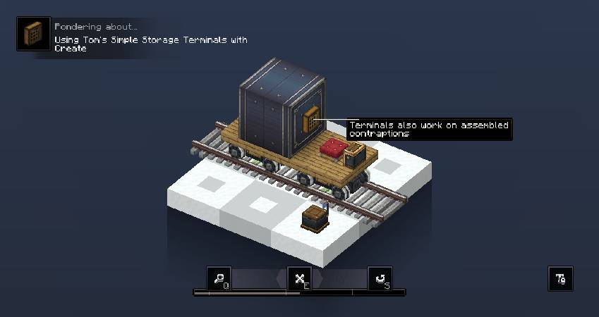 Скриншот мода Create Contraption Terminals #4372