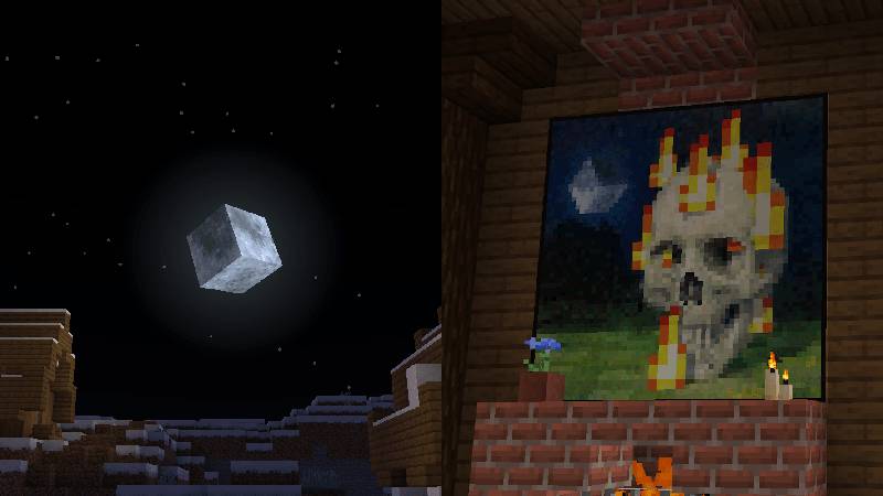 Скриншот мода Cubic Sun & Moon #4549