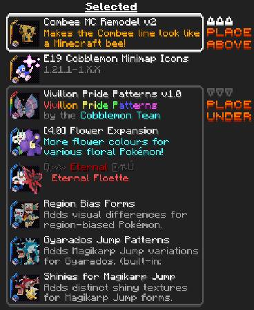Скриншот мода E19 - Cobblemon Minimap Icons #3830