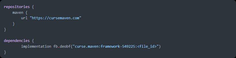 Скриншот мода Framework #686