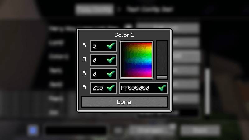 Скриншот мода Fzzy Config #2311