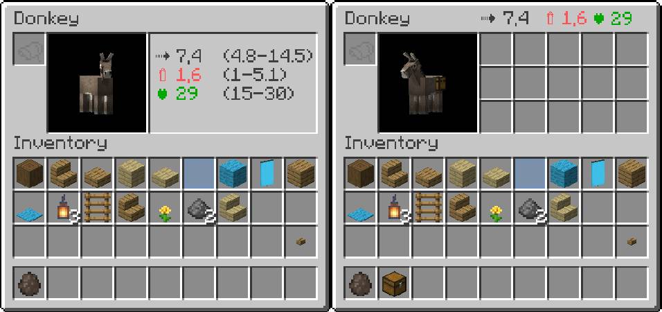 Скриншот мода Horse Stats Vanilla (Fabric) #3451