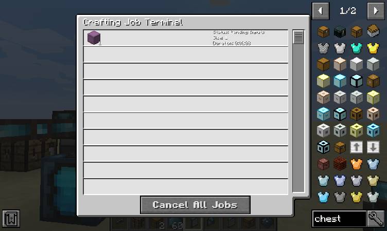 Скриншот мода Integrated Terminals #1335