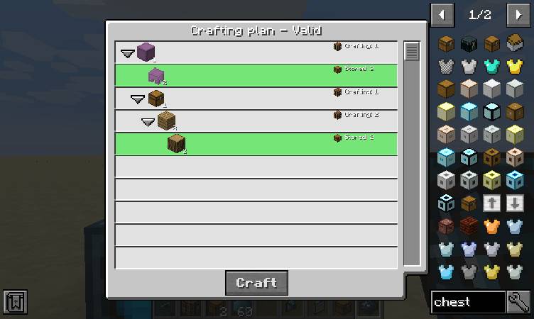 Скриншот мода Integrated Terminals #1337