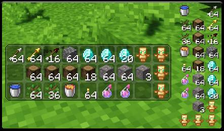 Скриншот мода Inventory HUD+ #750