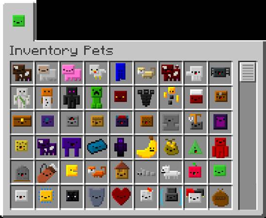Скриншот мода Inventory Pets #1715