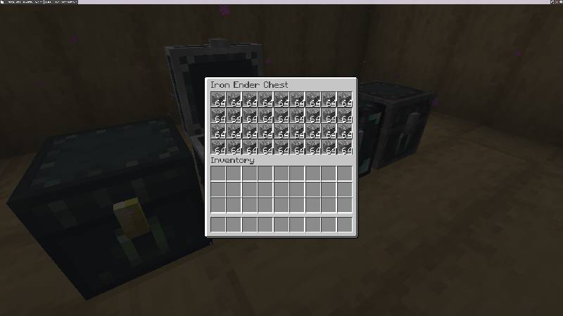 Скриншот мода Iron Ender Chests #3002