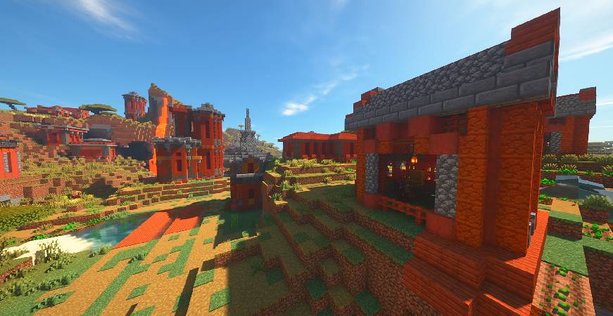 Скриншот мода Lios Overhauled Villages #4599