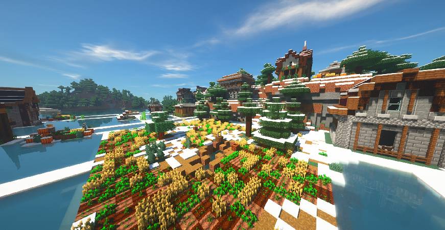 Скриншот мода Lios Overhauled Villages #4607