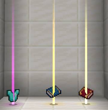 Скриншот мода Loot Beams: Refork #4636