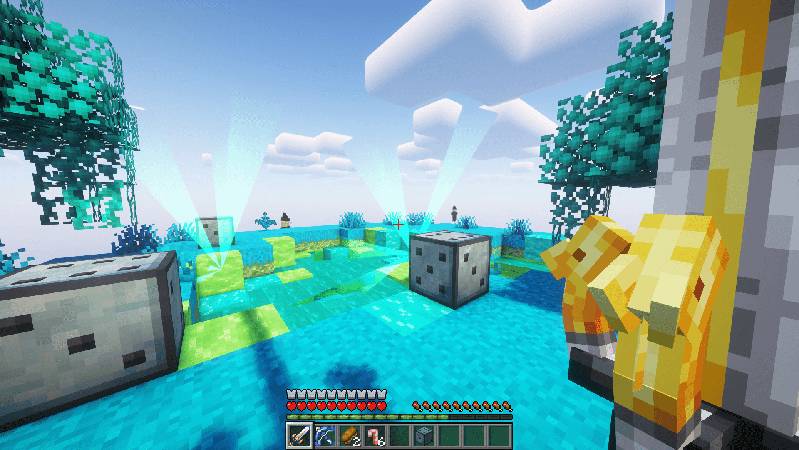 Скриншот мода Lucky Block Challenge #4567