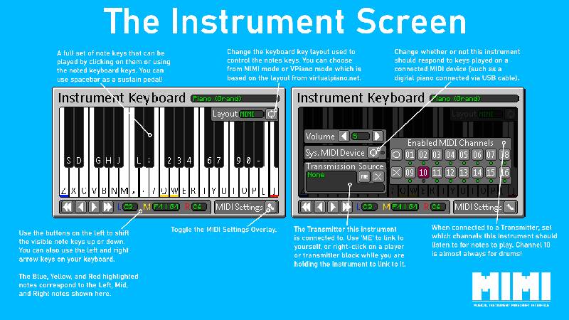 Скриншот мода Musical Instrument Minecraft Interface (MIMI) #4403