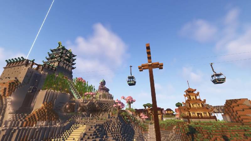 Скриншот мода Minecraft Transit Railway (Automated trains, planes, and more!) #3039