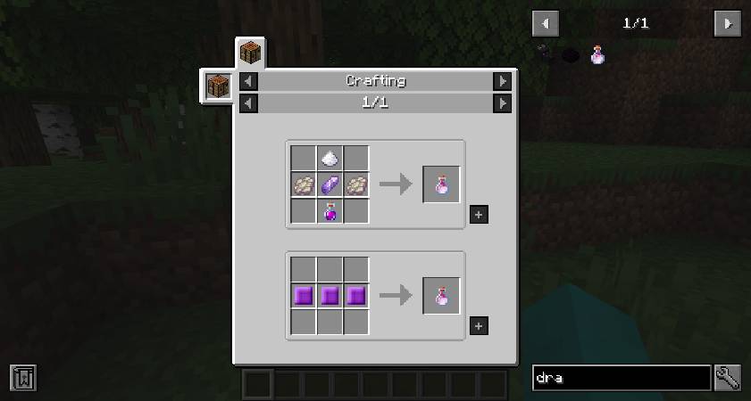 Скриншот мода Mob Drops Recipes [End] #3153