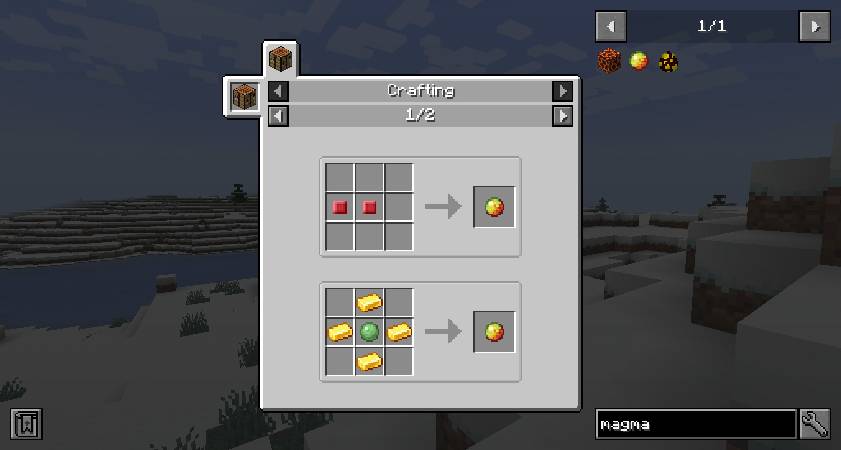 Скриншот мода Mob Drops Recipes [Nether] #2960