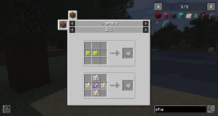 Скриншот мода Mob Drops Recipes [Overworld] #2897