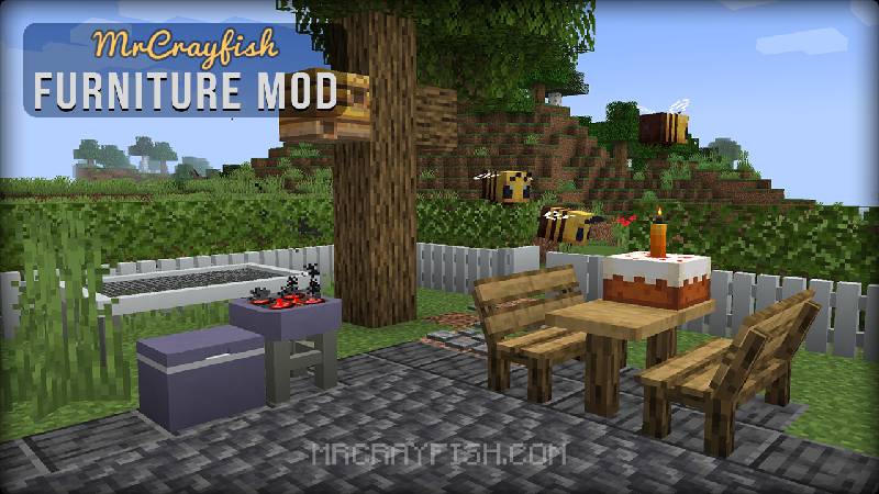 Скриншот мода MrCrayfish's Furniture Mod (Legacy) #10