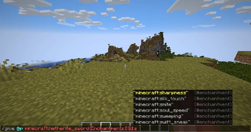 Скриншот мода NBT Autocomplete #3556