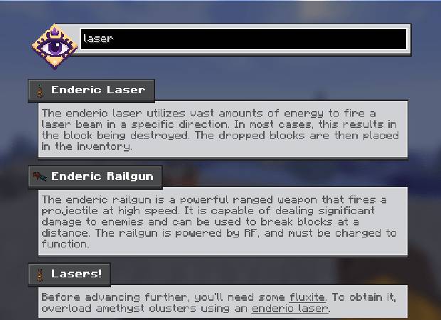 Скриншот мода Oracle Index #4102