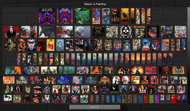 Скриншот мода Paintings ++ #1518