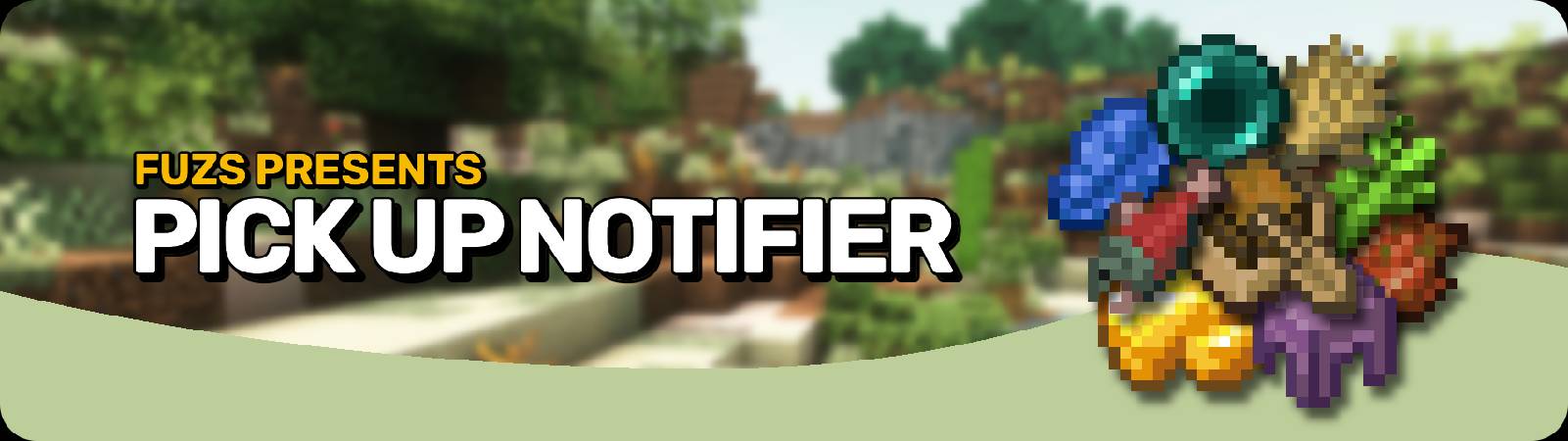 Скриншот мода Pick Up Notifier #1053