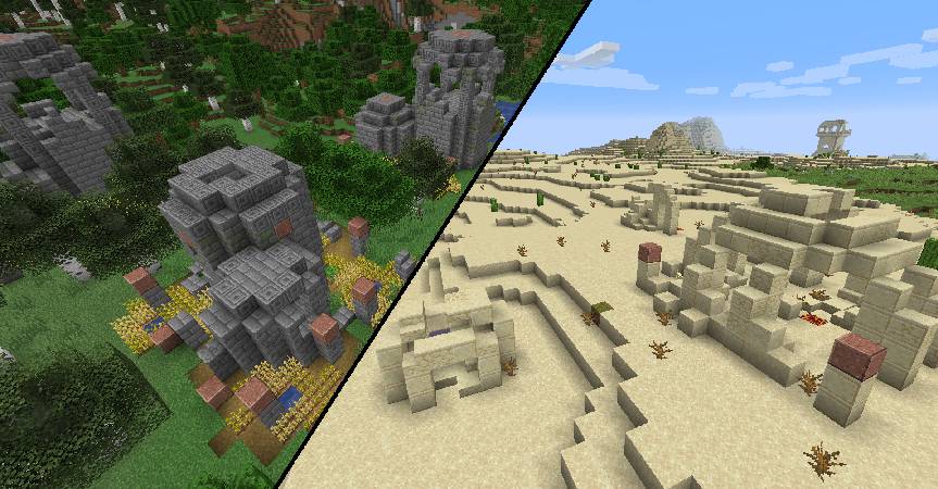 Скриншот мода Repurposed Structures (Neoforge/Forge) #593