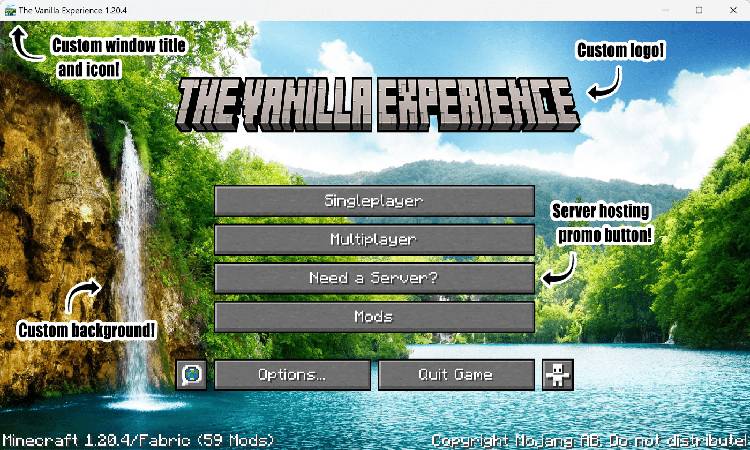 Скриншот мода Simple Menu #2833