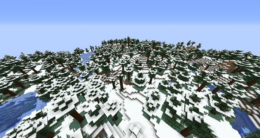 Скриншот мода Snow Under Trees #1946