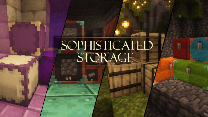 Скриншот мода Sophisticated Storage #1125