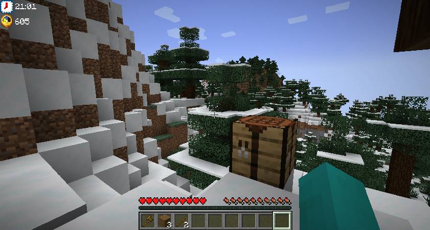 Скриншот мода Time On Display #2712