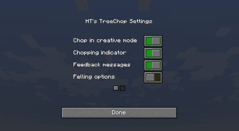 Скриншот мода HT's TreeChop #2125