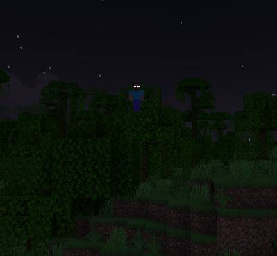 Скриншот мода True Herobrine #2657