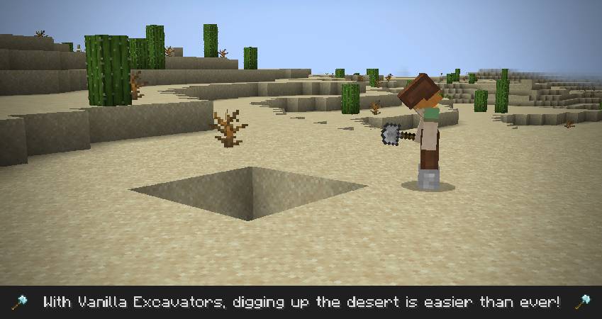 Скриншот мода Vanilla Excavators #3916